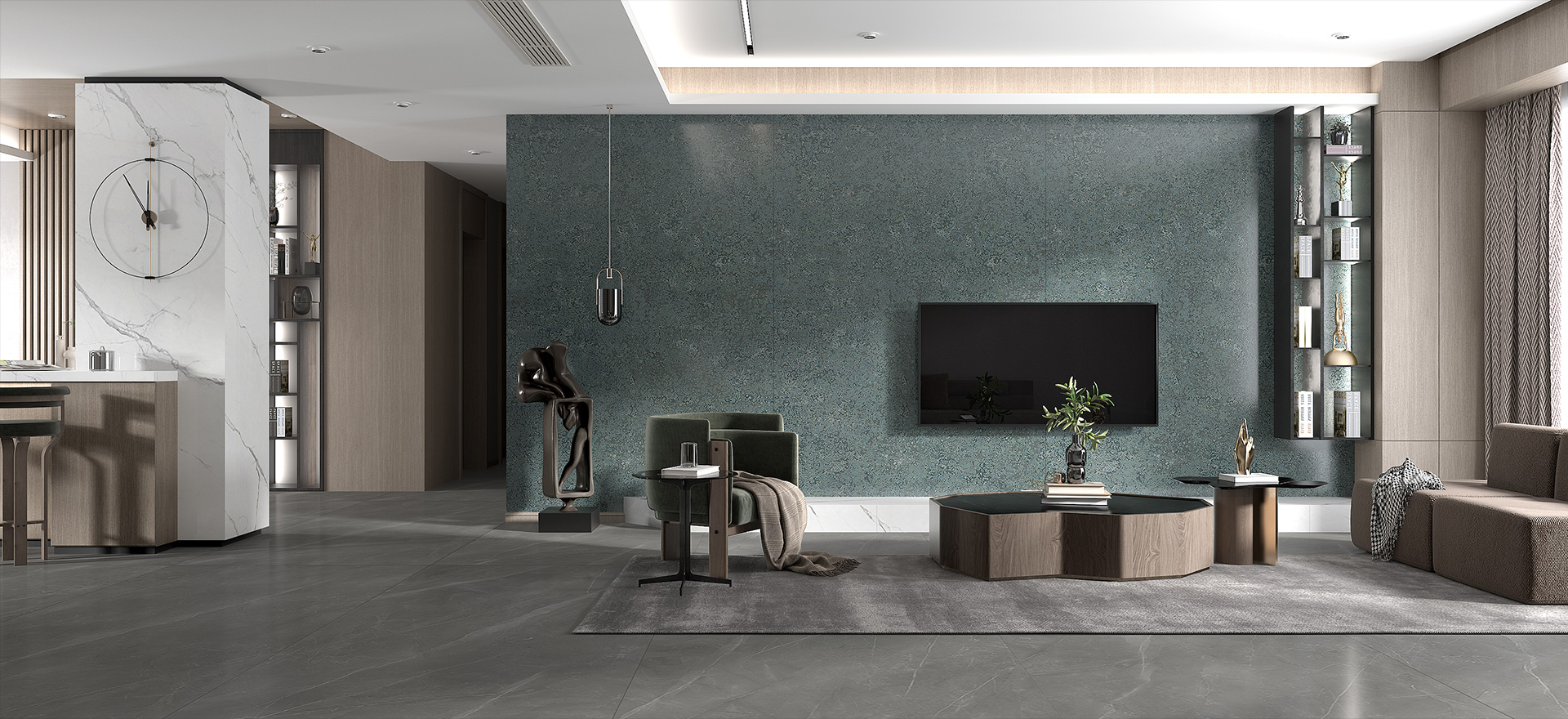 Shunhui sintered stone - Infinite continuous pattern, natural